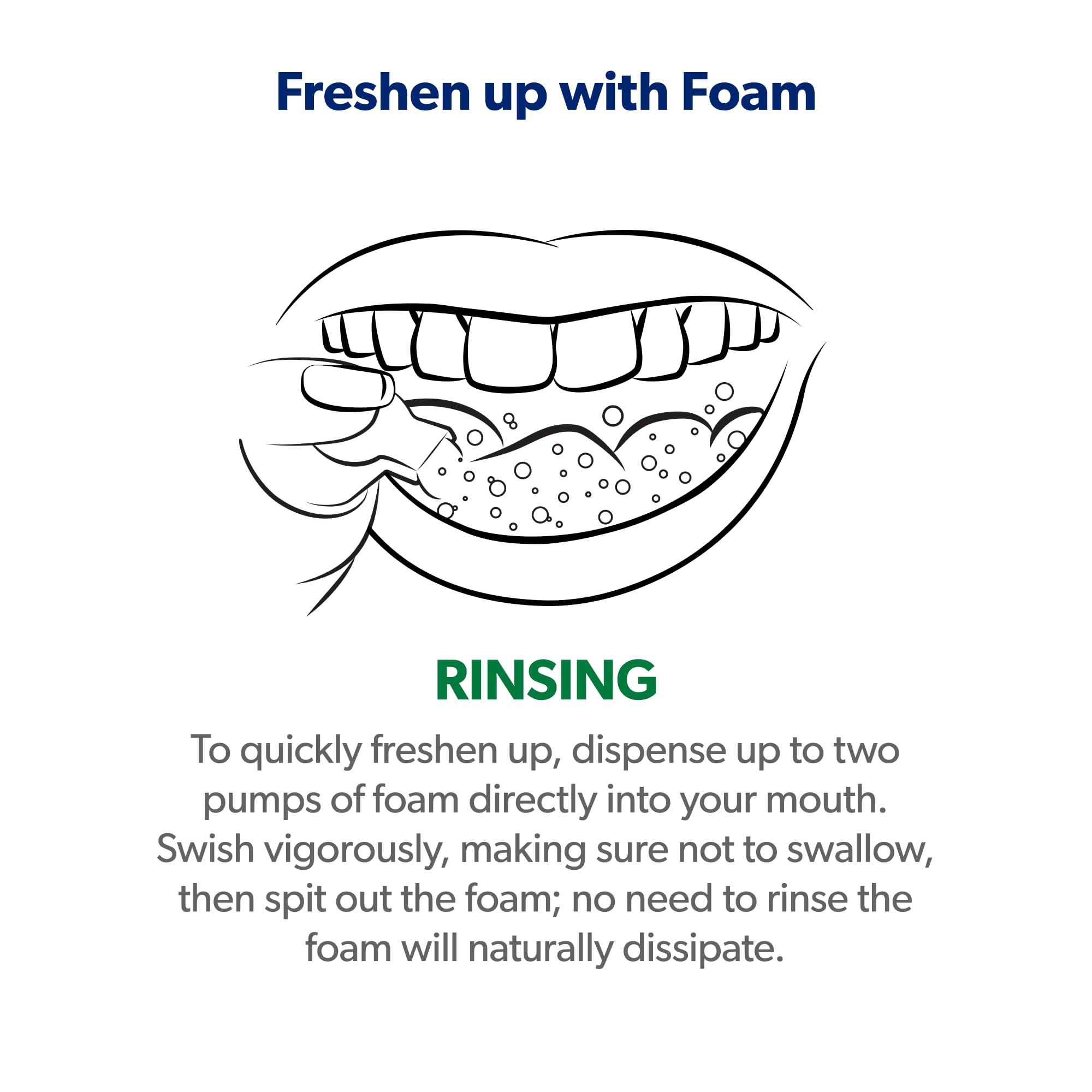 EverSmile FreshDent Denture Cleaner + Teeth Whitening Spray & Foam – 2pc Travel Size (50ml + 10ml)