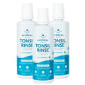 Everest Mouth Wash & Tonsil Stone Remover – Natural, Alcohol-Free Oral Rinse (17 fl oz, 3 Pack) – Light Spearmint