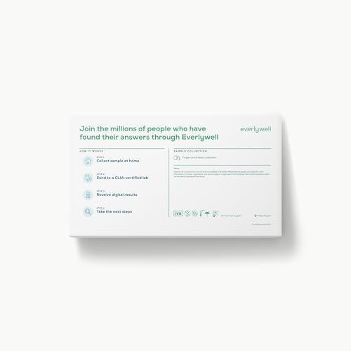 Everlywell Thyroid Test - At-Home Collection Kit | CLIA-Certified Lab | 5-8 Days | 18+
