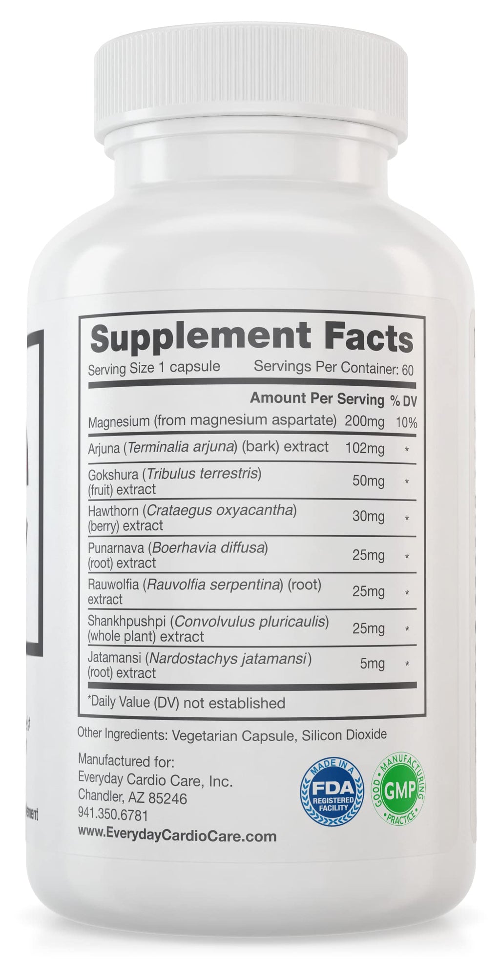 Everyday Blood Pressure Support - Hawthorn Berry & Magnesium