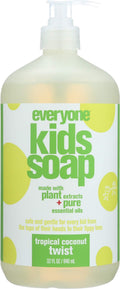 Everyone 3-in-1 Kids Soap Tropical Coconut 32oz (6-Pack)