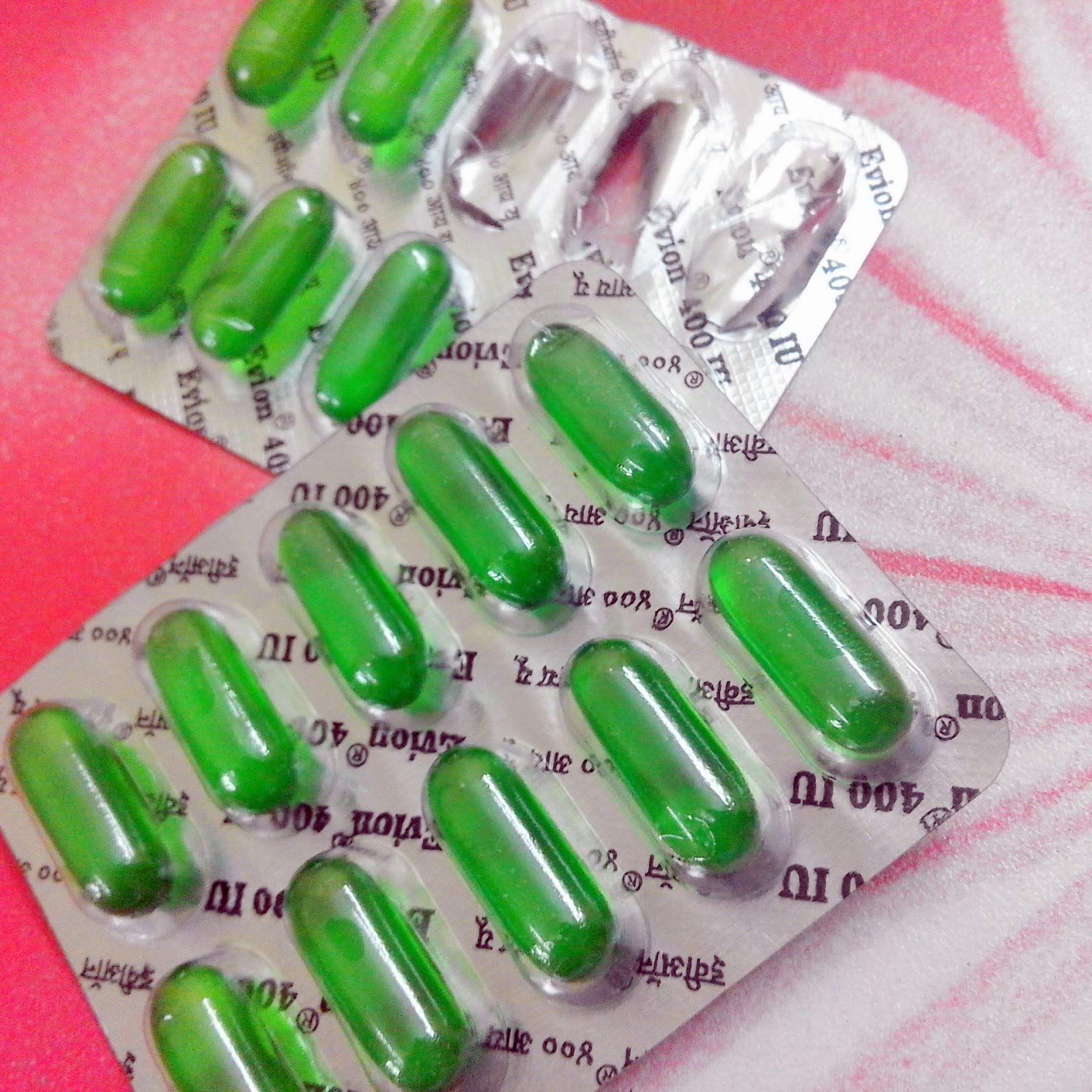 Evion Vitamin E Capsule 400mg – Skin, Hair & Glow (50 Capsules)