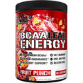 EVL BCAA Lean Energy Powder - Pre Workout & Fat Burner (Fruit Punch)