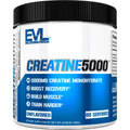 EVL Creatine5000 – 5g Creatine Monohydrate, 60 Servings, Unflavored