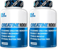 EVL Creatine Monohydrate 1000mg Capsules – Pre & Post Workout