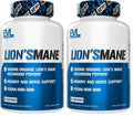 EVL Lion’s Mane Mushroom Supplement – Focus, Memory & Immunity (Pack of 2)
