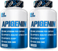 Evlution Pure Apigenin Chamomile 50mg - Sleep & Mood Support | Vegan, Non-GMO
