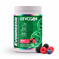 Evogen Evogreens - Super Greens Powder | Recovery, Wellness & Immunity | Berry | 30 Servings