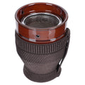 EXCEART Ceramic Moxibustion Pot – Moxa Burner Cup for Traditional Therapy