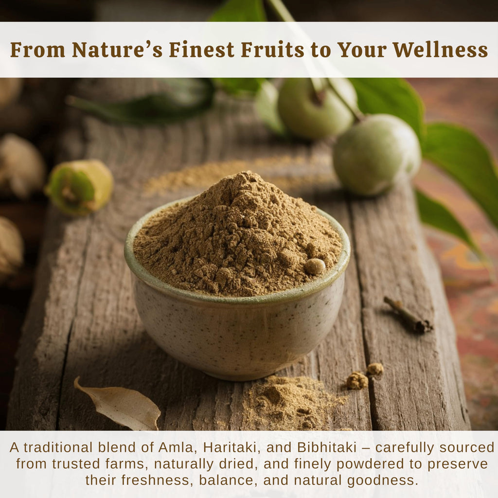 Exotic Veda Triphala Powder 100g – Ayurvedic Digestive Health
