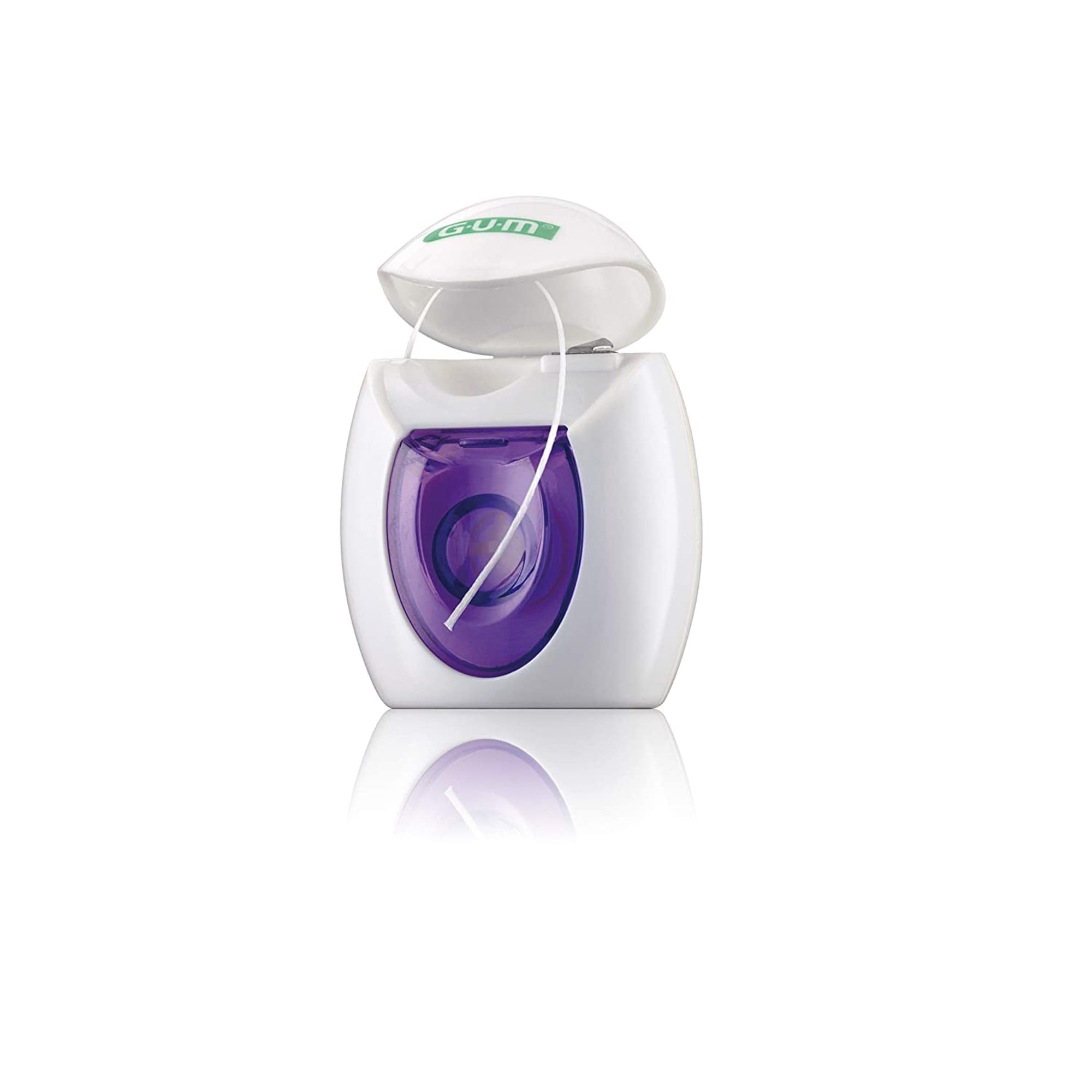 Expanding Dental Floss – Waxed Woven Floss for Tight Teeth – Unflavored, 6-Pack