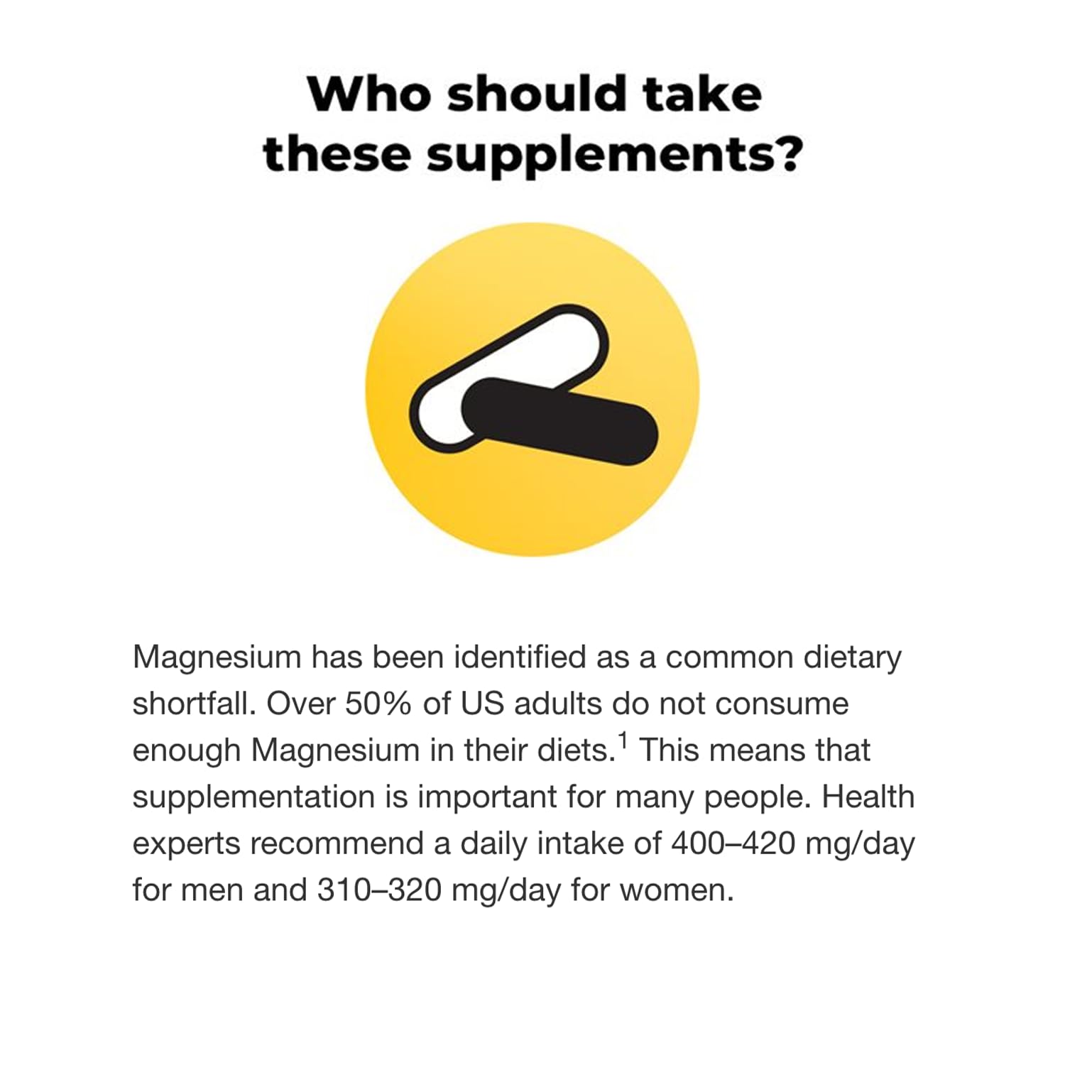 Extra Strength Magnesium 400mg | 6-Month Supply | Bone, Nerve & Muscle Support | Gluten Free | 180 Softgels