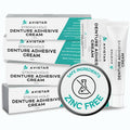 Extra Strong Denture Adhesive Cream - 12-Hour Mint Hold | 5 Pack 7 oz