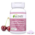 EZ Melts Dissolvable Energy, Memory & Mood Enhancer – Sugar-Free, 2-Month Supply | 1 Pack