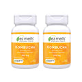 EZ Melts Sugar-Free Kombucha Tablets with SCOBY & ACV – Ginger Lemonade, 2-Pack (2-Month Supply)