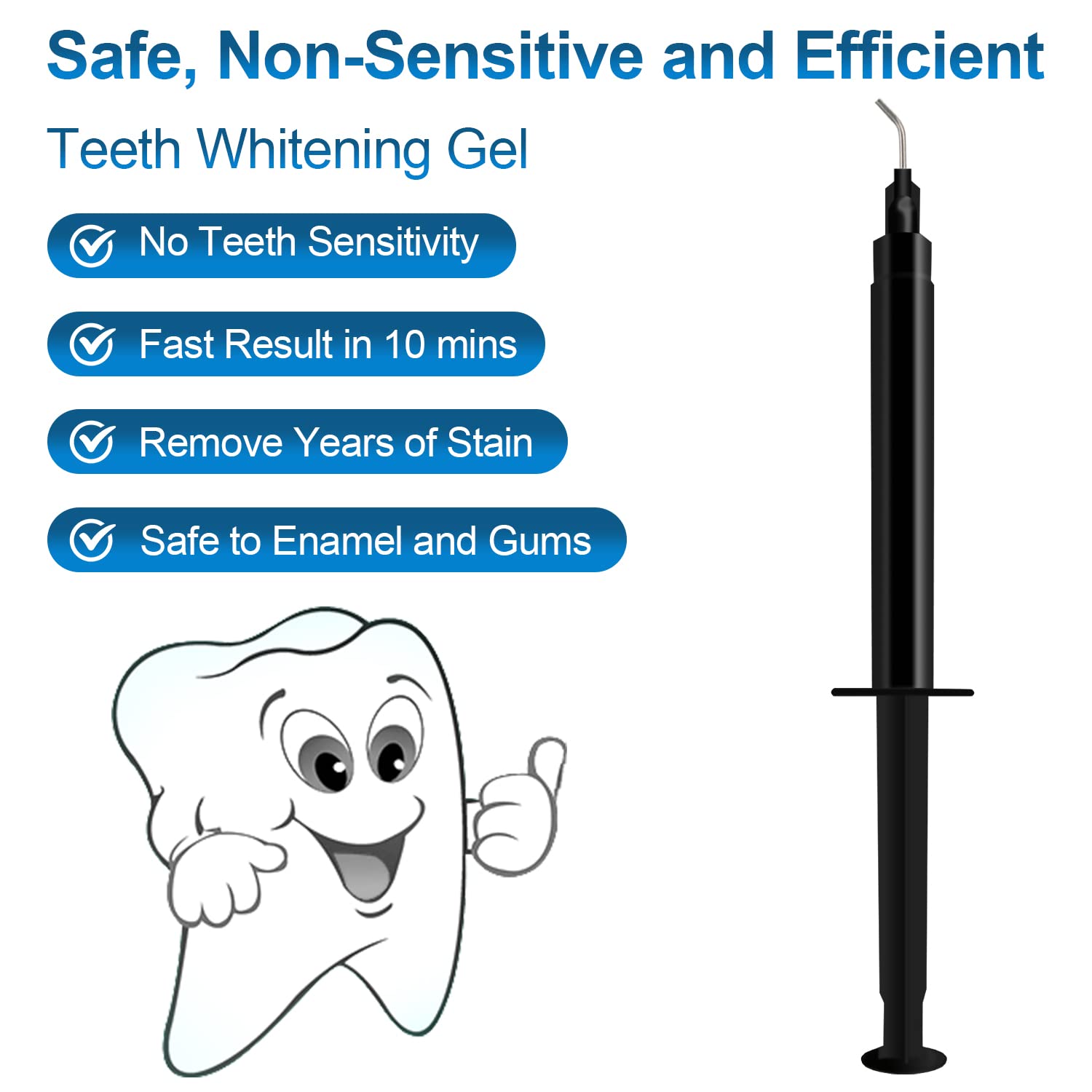 EZGO 10-Pieces 3ml Dental Gingival Barrier Gel – Gum Protector for Teeth Whitening