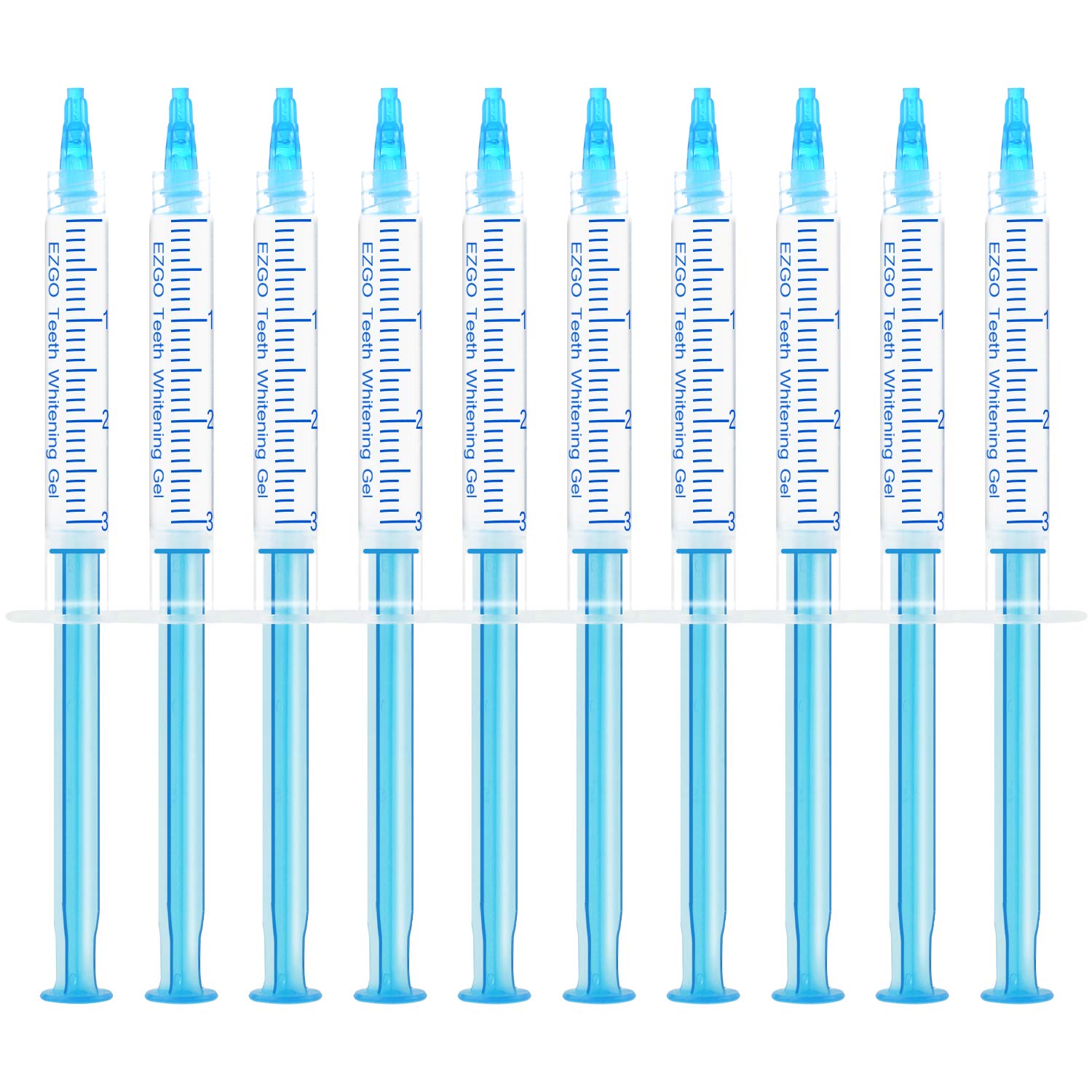 EZGO 10-Pack Teeth Whitening Gel Refills 22% - Mint Flavor (3ml x10)