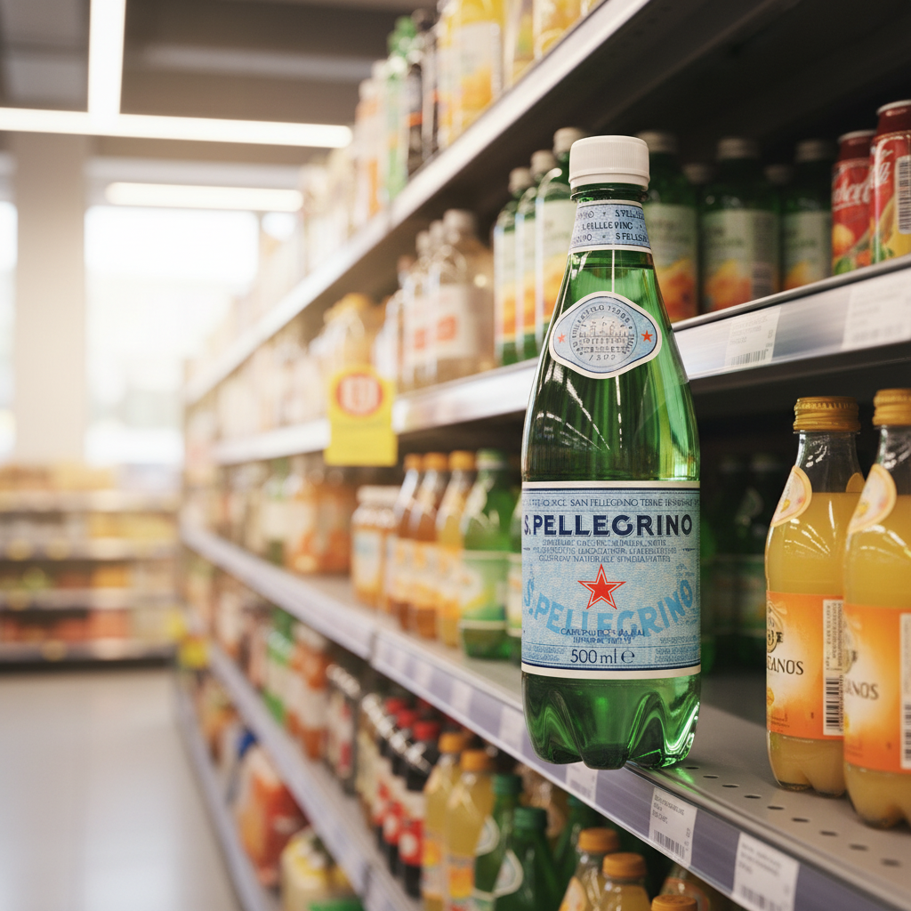 24 x S. Pellegrino Sparkling Natural Mineral Water 500Ml