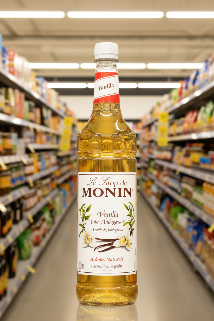 Monin Vanilla From Madagascar 100Cl