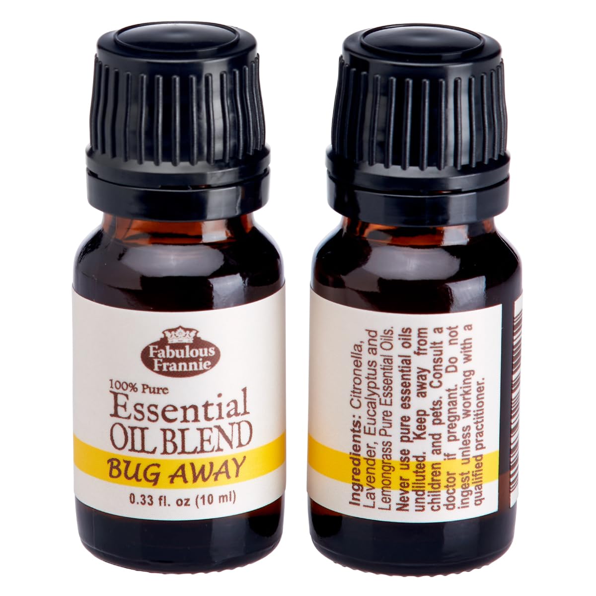 Fabulous Frannie Bug Away — 100% Pure Essential Oil Blend (10ml x 2)