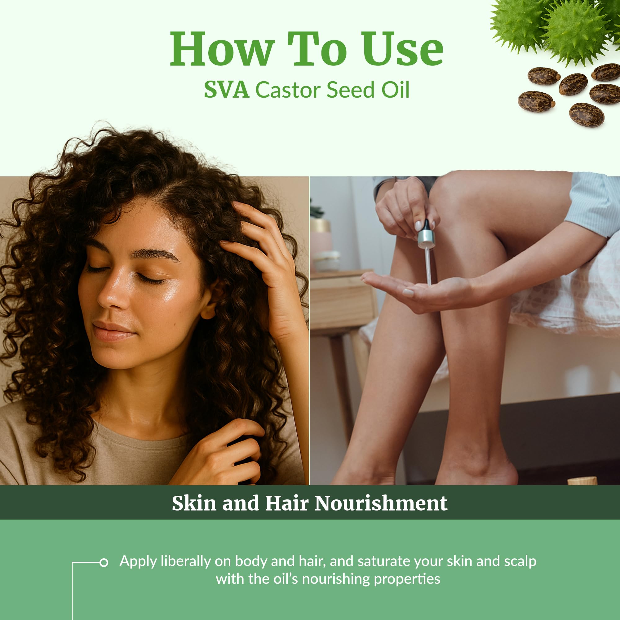 SVA Broccoli Seed Oil 4oz – Cold-Pressed Carrier Oil for Face, Skin & Hair