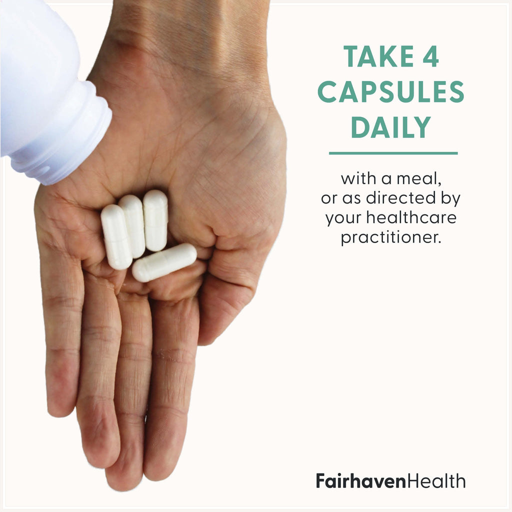 Fairhaven Health Myo-Inositol – Women & Men, Vegan, 2000mg, 120 Capsules