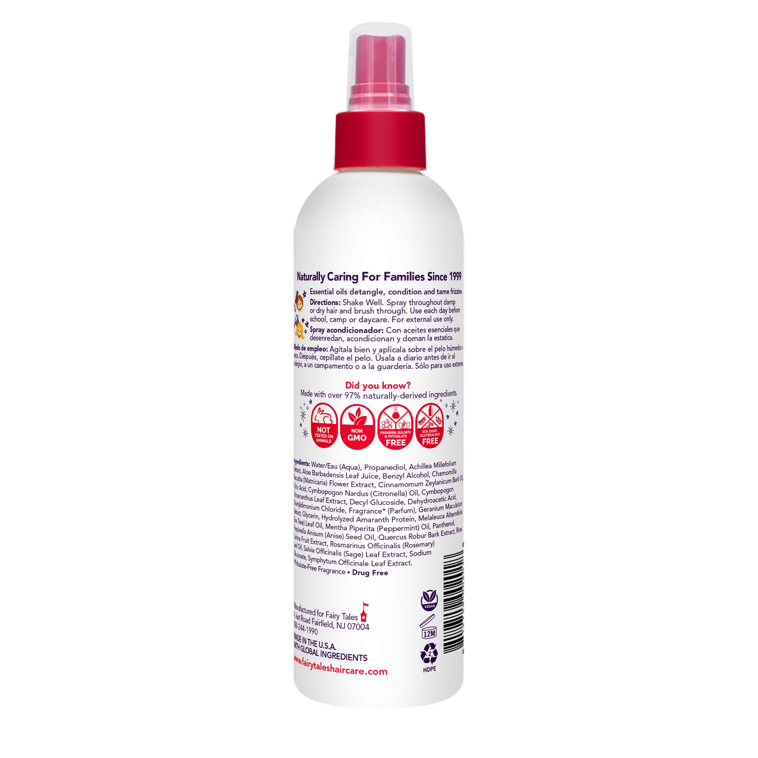 Fairy Tales Rosemary Repel Daily Kids Conditioning Spray – 8 oz
