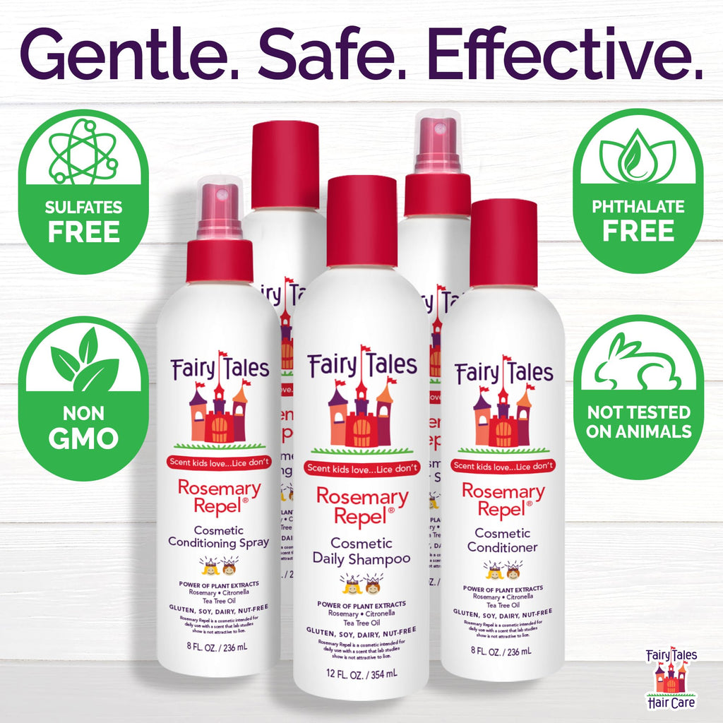 Fairy Tales Rosemary Repel Daily Kids Shampoo – 2-Pack, 32 oz