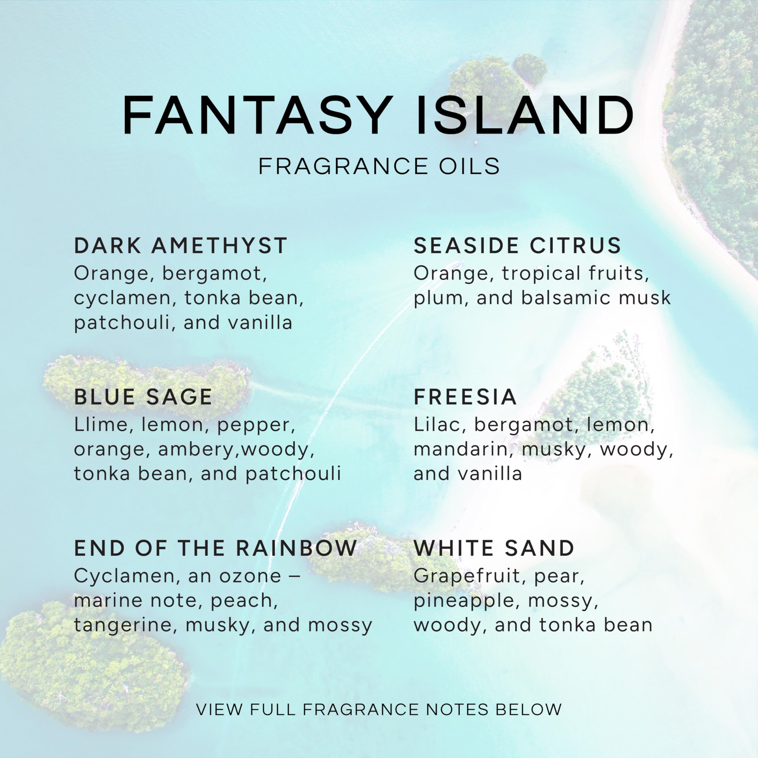 Fantasy Island 6-Pack Fragrance Oils (10ml) – Eternal Essence Oils