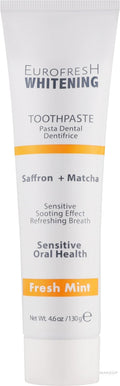 FARMASi EuroFresh Whitening Toothpaste – Matcha & Saffron (4.6 oz)