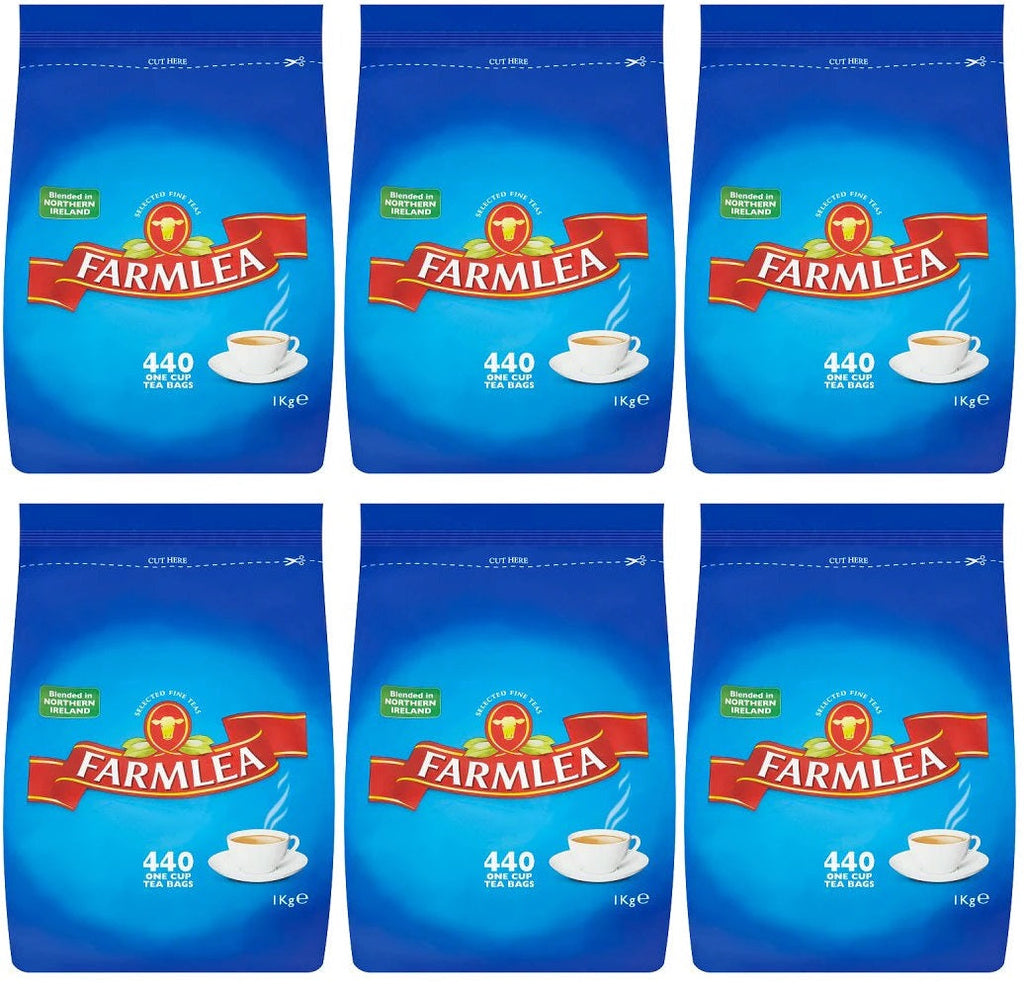 6 x Farmlea - 440 Tea Bags (1Kg)