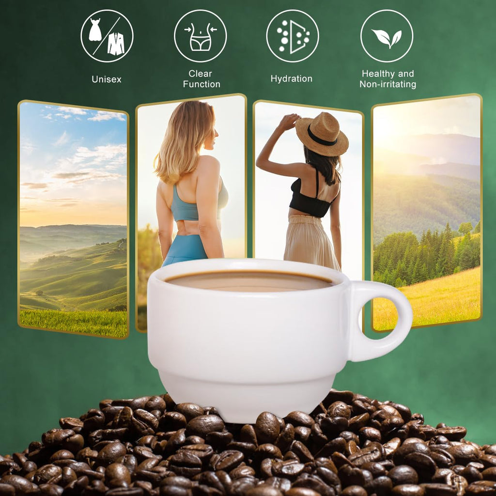 Premium Green Coffee Bean Extract Powder - Gluten-Free | FARWIX 180g (18 Sachets)