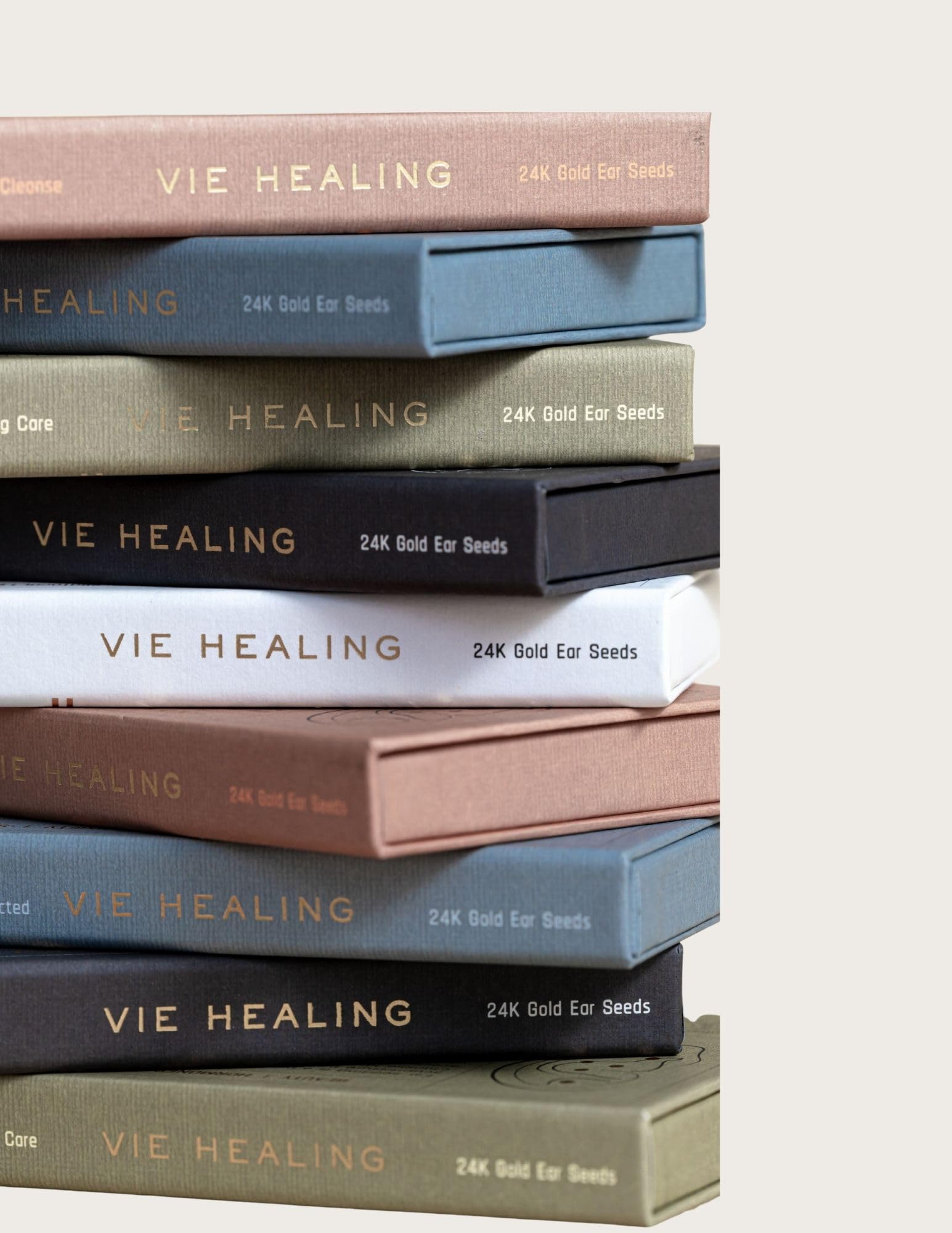 Vie Healing 24K Gold Ear Seeds – Acupressure & Wellness