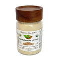 Feenlo Pure Organic Ashwagandha Root Powder in a Glass Jar – Non-GMO | 100g | Best Before Mar 31, 2027
