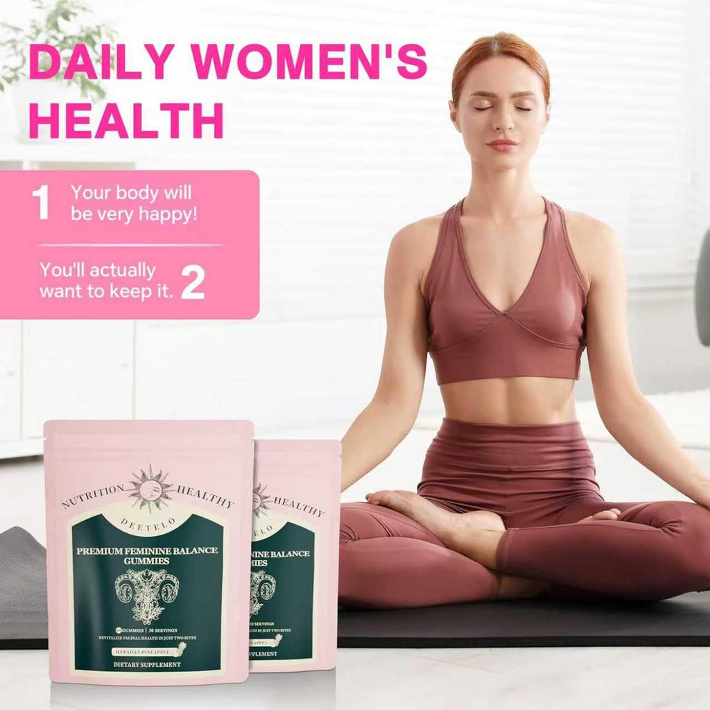 Feminine Balance Gummies – Hawaiian Pineapple | pH & Digestive Health, Immune Support