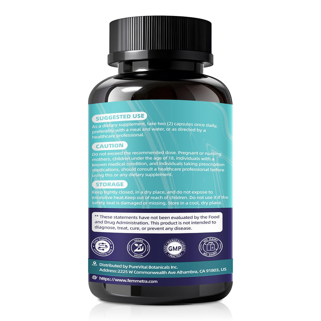 Femmetra NAC 1,000 mg – Liver & Kidney Detox, 120 Capsules