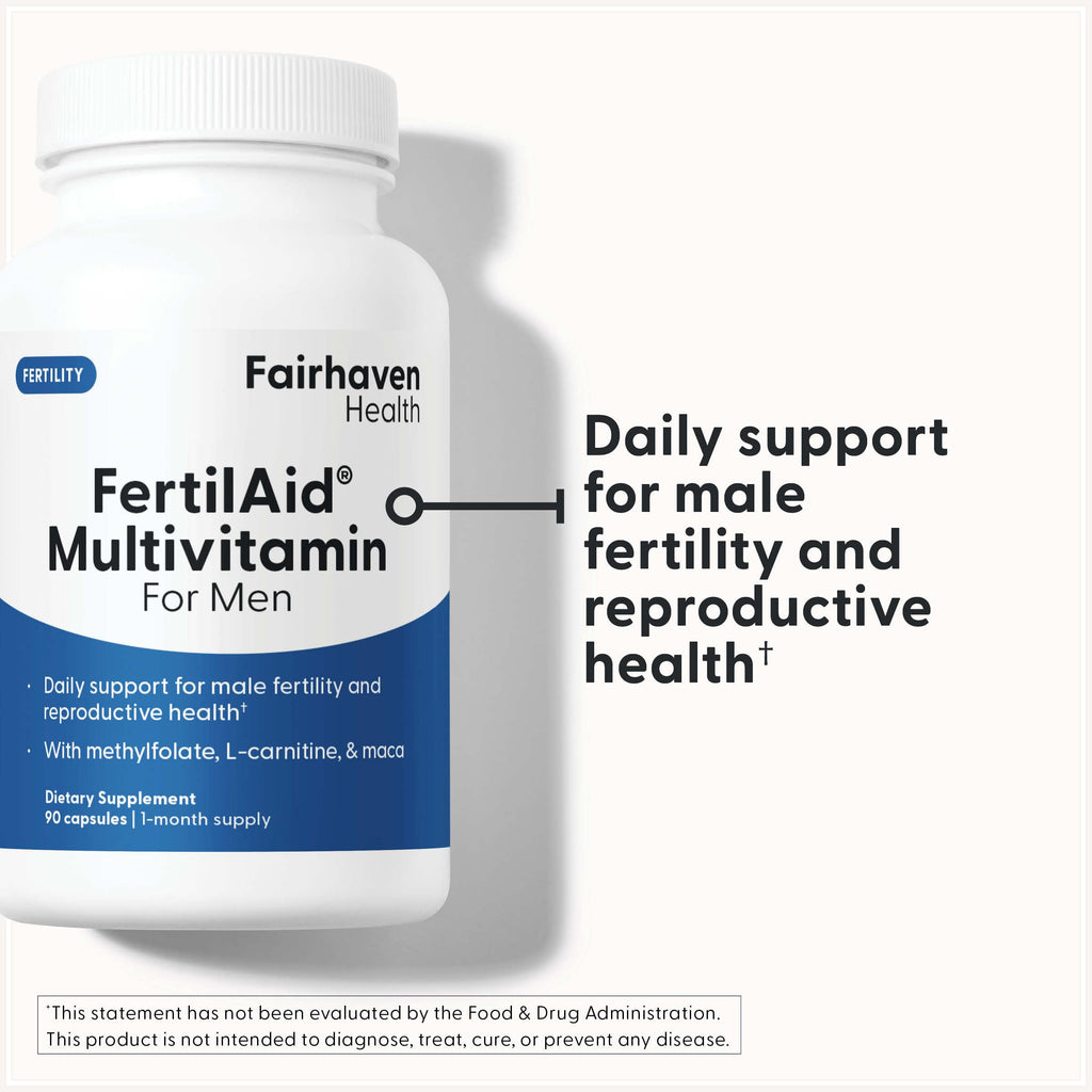 FertilAid for Men - Count & Motility Support (90 Capsules)