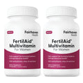 Fairhaven Health FertilAid for Women | Prenatal Vitamin for Fertility Support with Vitex & Folate | 180 Capsules