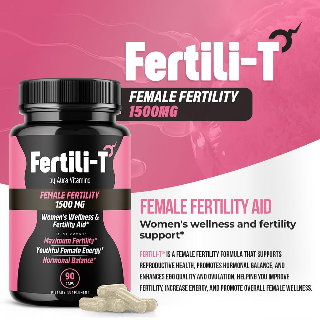 Fertili-t Female 90 Caps – Natural Fertility Support & Hormonal Balance