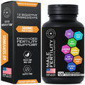 Fertility Supplements for Men - Zinc, Maca, L-Arginine & Ashwagandha | 120 Pills