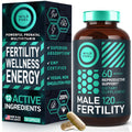 Fertility Supplements for Men – Prenatal Vitamin with Maca, Ashwagandha & Zinc | 120 Caps