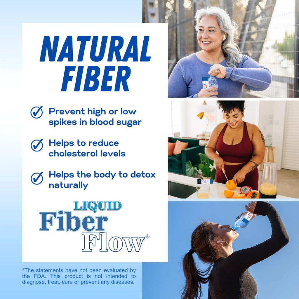 Liquid Fiber for Kids – Sugar-Free Prebiotic Inulin Fiber Drink Mix, 15g Per Serving, 100 Packets | Nutritional Designs