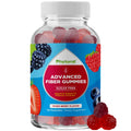 Fiber Gummies for Adults - Chicory Root Prebiotic Fiber (Sugar Free, Vegan) - 120 Count