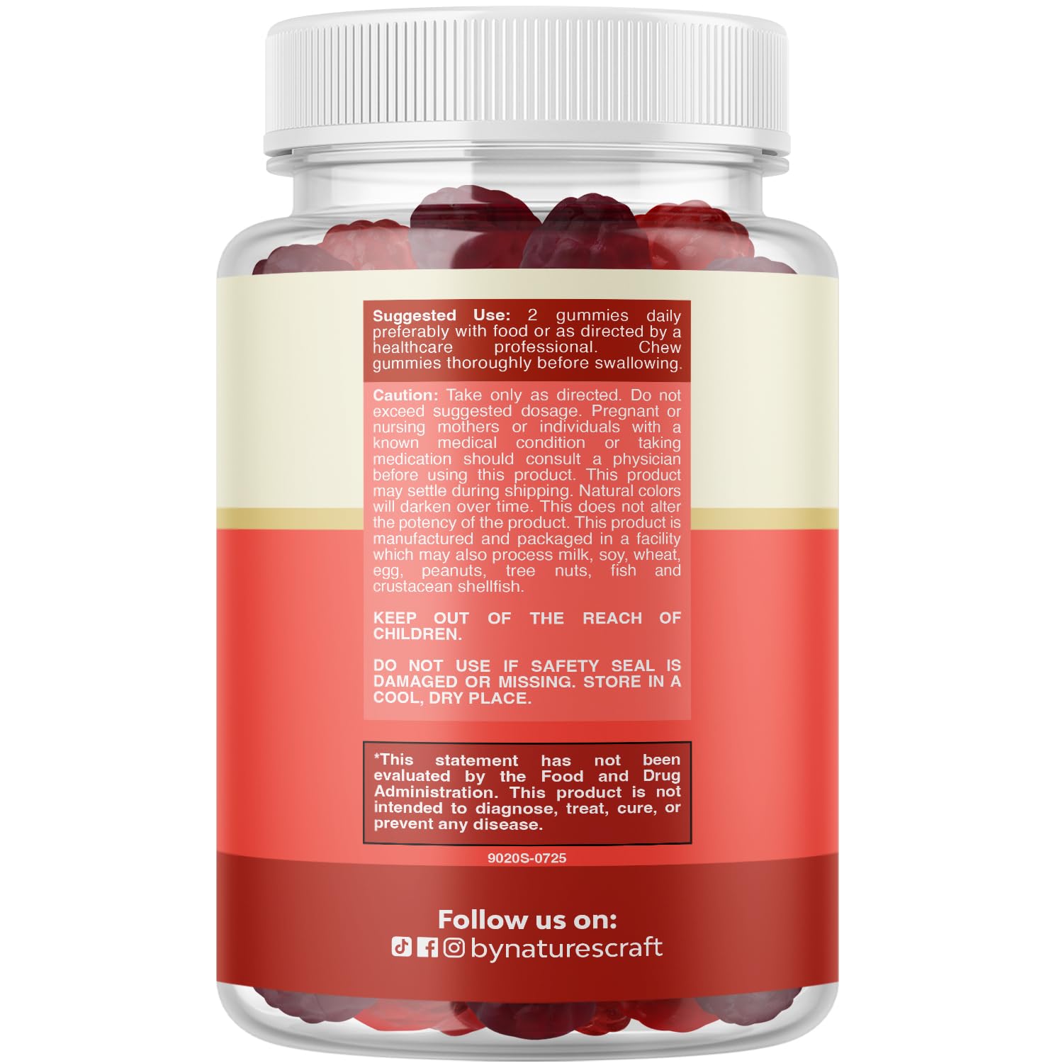Fiber Gummies for Adults - Chicory Root Prebiotic Fiber | Sugar Free, Vegan, 120 Count