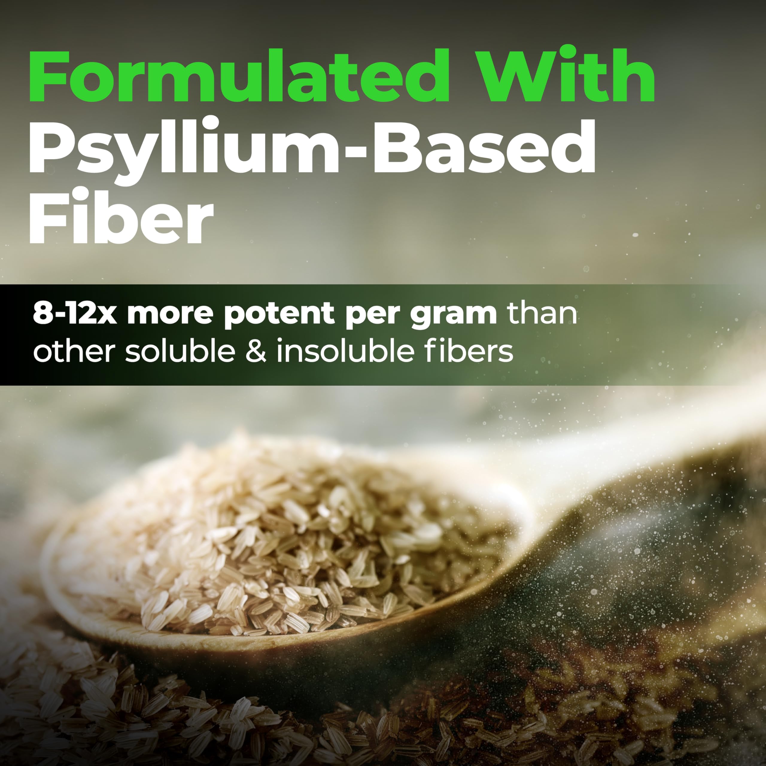 Fiberlyze Psyllium Fiber Supplement – Species Nutrition, Fruit Punch, 30 Servings