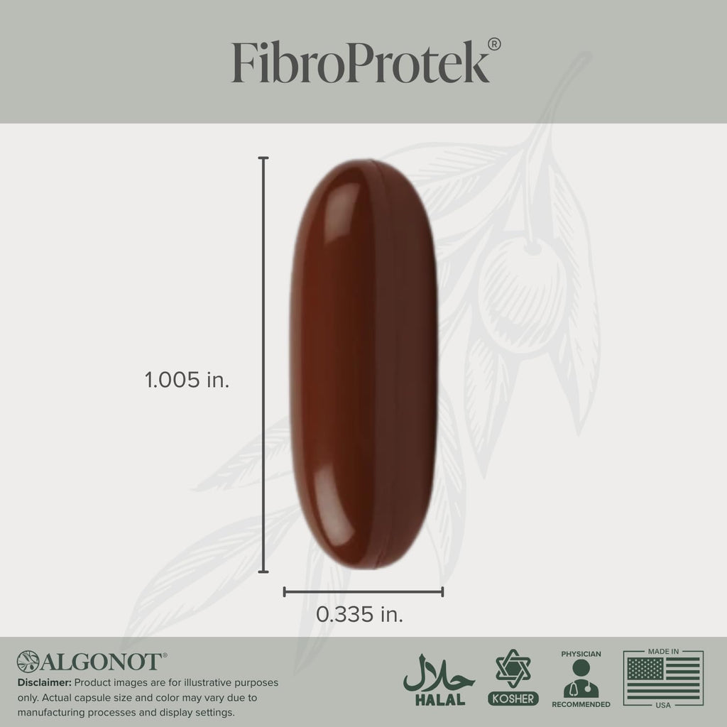FibroProtek 1 Pack – Physician Recommended with Luteolin, Quercetin & Olive Pomace Oil