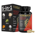 5-in-1 Fierce Immunity for Adults | Immune Support (90 Capsules) – Vitamin D, C, Zinc
