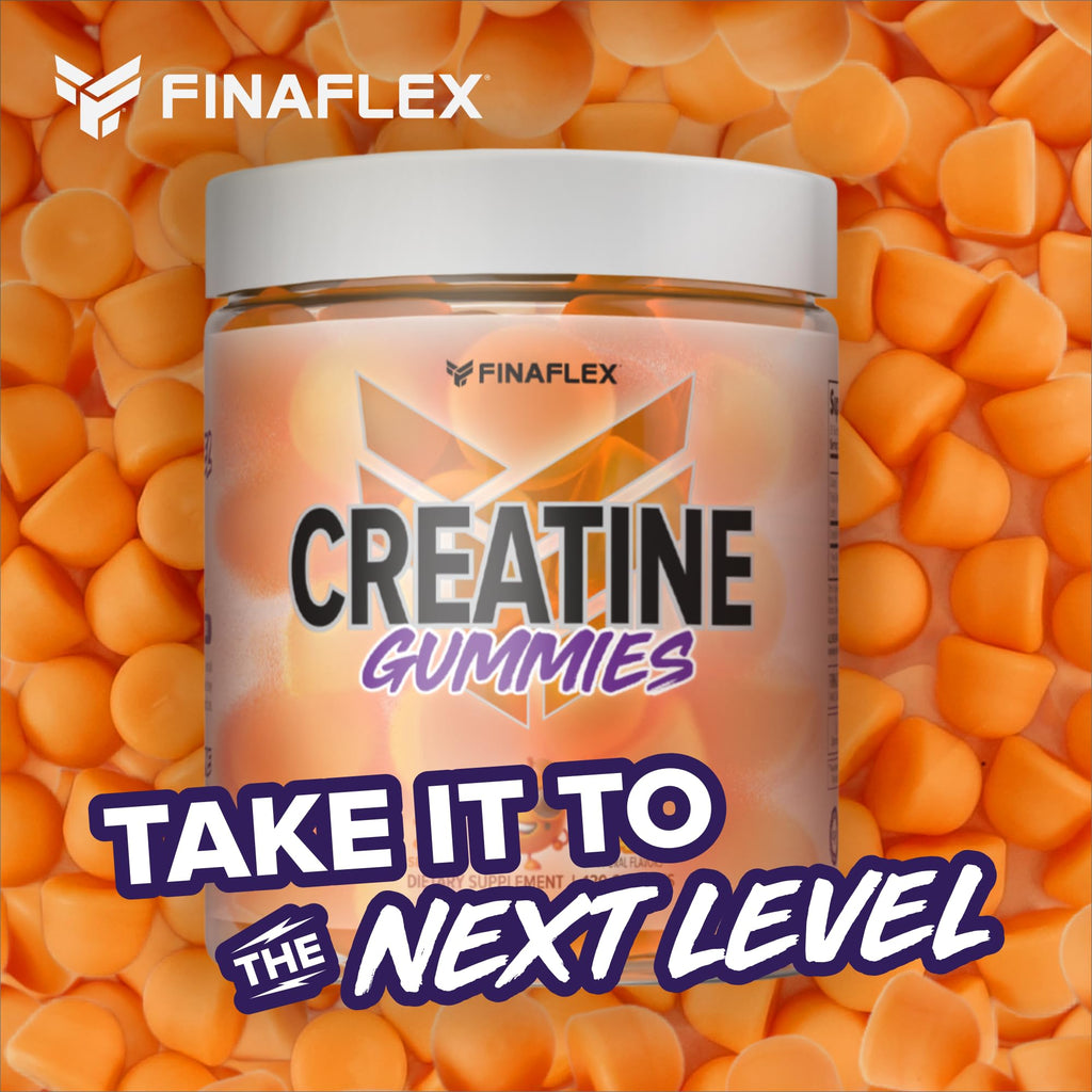 FINAFLEX Creatine Gummies - 120 Gummies | 5g Creatine Monohydrate Per Serving