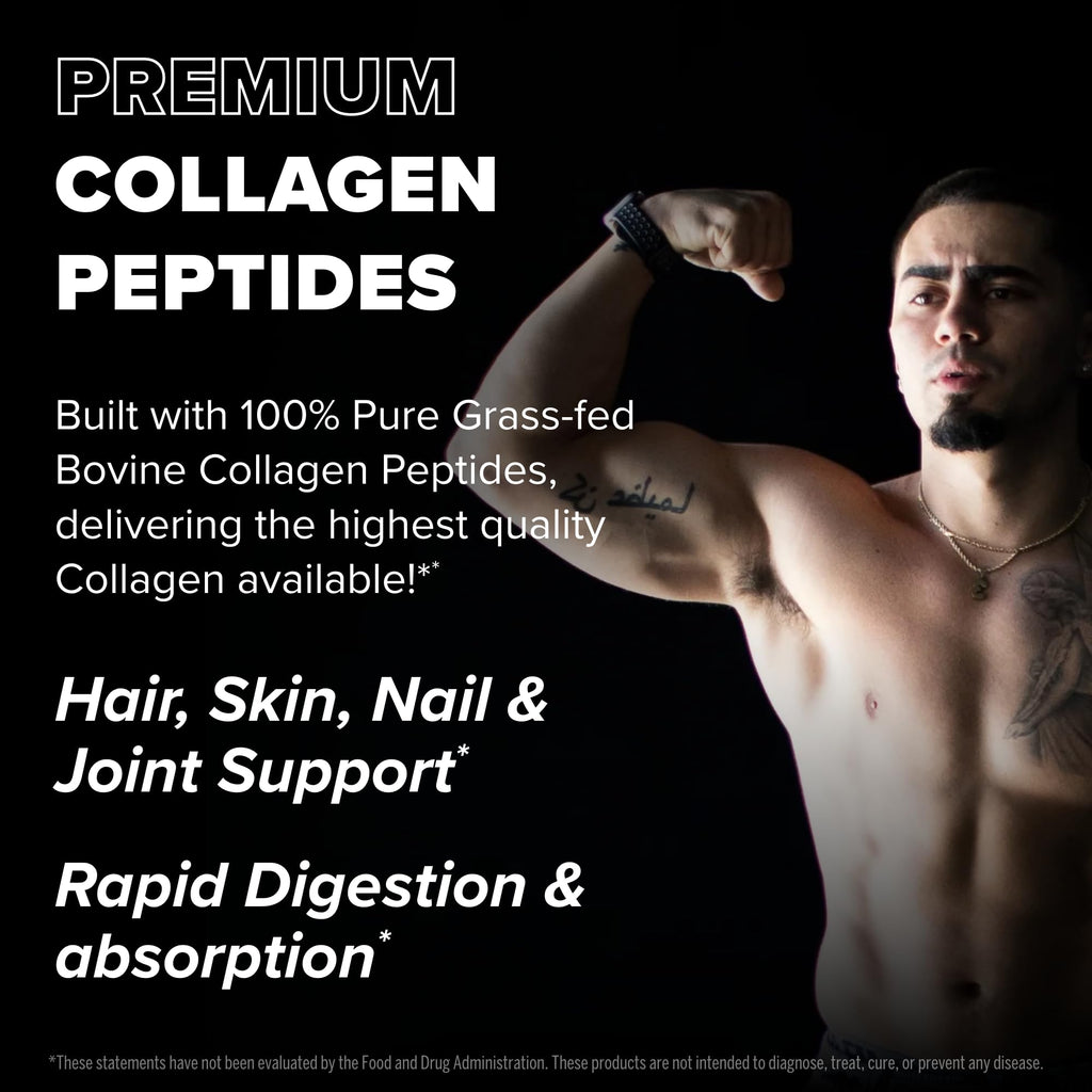 FINAFLEX Pure Collagen Unflavored – 1 lb, 23 Servings | Supports Hair, Skin, Nails & Joints