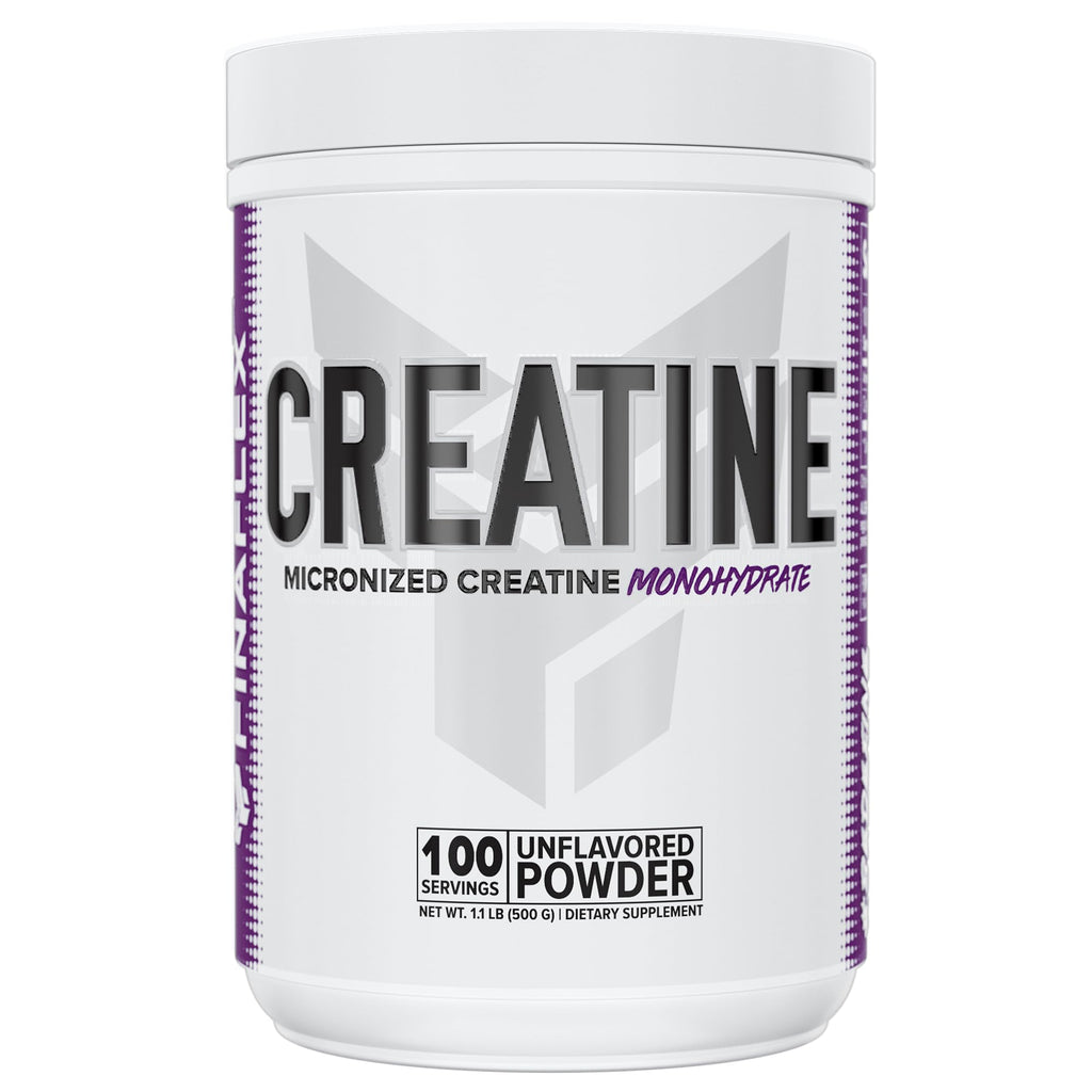 FINAFLEX Pure Creatine Unflavored - 500g | 100 Servings | NSF Certified Monohydrate